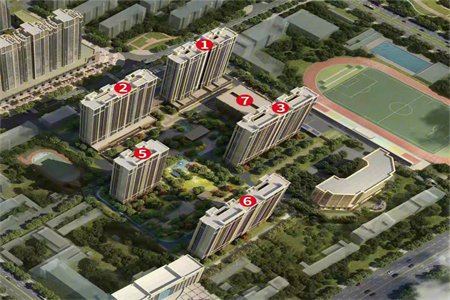 西郊小学初中格林学府2室2厅1卫58万80m2出售